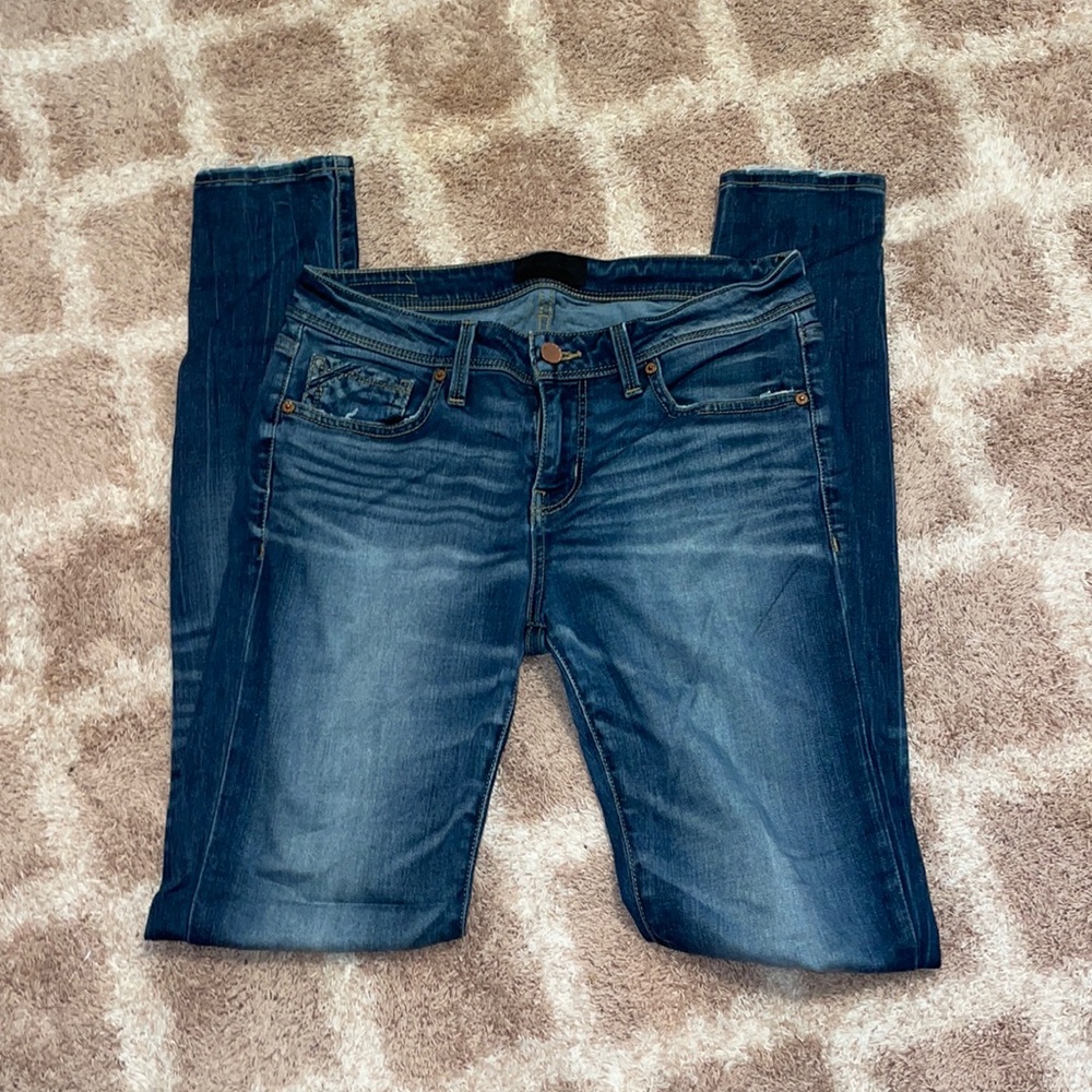 Buckle Black Skinny Jeans